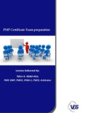 Ebook PMP Certificate Exam preparation (5th Edition) - Course Material