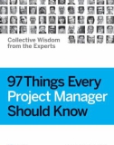 Ebook 97 things every project manager should know