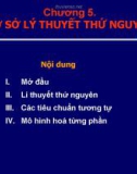 Bài giảng Kỹ thuật thủy khí: Chương 5 - Đang Thế Ba