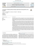 A summary of fission-product-transport phenomena during SGTR severe accidents