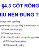 Bài giảng Kết cấu thép 1: Chương 4.2 - Lê Văn Thông