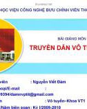 Bài giảng Truyền dẫn vô tuyến số: Chương 1 - Nguyễn Viết Đảm