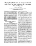 Phương pháp xử lý dữ liệu trước ảnh hóa để huấn luyện mô hình phát hiện tấn công mạng dựa vào học sâu