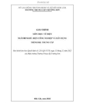 Giáo trình Vẽ điện (Nghề: Điện công nghiệp và dân dụng - Trung cấp) - Trường Trung cấp Trường Sơn, Đắk Lắk