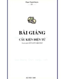 Giáo trình Bài giảng cấu kiện điện tử