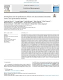 Investigation into the performance of dose rate measurement instruments used in non-governmental networks