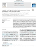 Thermally assisted optically stimulated luminescence protocol of mobile phone substrate glasses for accident dosimetry