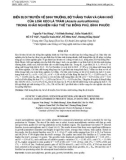 Biến dị di truyền về sinh trưởng, độ thẳng thân và cành nhỏ của loài Keo lá tràm (Acacia auriculiformis) trong khảo nghiệm hậu thế tại Đồng Phú, Bình Phước