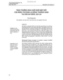 Tăng trưởng sinh khối dưới mặt đất của rừng thứ sinh lá rộng thường xanh tại Kon Hà Nừng, Gia Lai