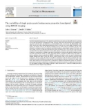 The variability of single grain quartz luminescence properties investigated using EMCCD imaging