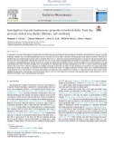 Investigation of quartz luminescence properties in bedrock faults: Fault slip processes reduce trap depths, lifetimes, and sensitivity