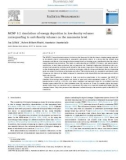 MCNP 6.2 simulations of energy deposition in low-density volumes corresponding to unit-density volumes on the nanometre level