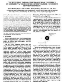 The effects of variable thermophysical properties on droplet evaporation in high temperature convective flow environment