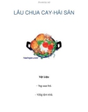 LẨU CHUA CAY-HẢI SẢN