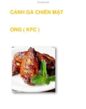 CÁNH GÀ CHIÊN MẬT ONG ( KFC )