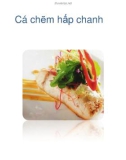 Cá chẽm hấp chanh