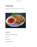 Chả giò chay