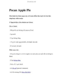 Pecan Apple Pie