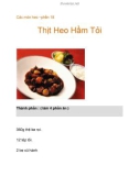 Các món heo –phần 18