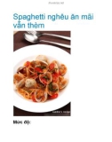 Spaghetti nghêu ăn mãi vẫn thèm