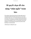 Bí quyết chọn đồ cho nàng 'chân ngắn' hoàn hảo