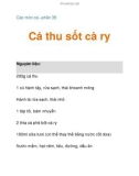 Các món cá –phần 39