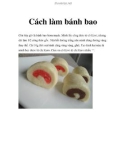 Cách làm bánh bao