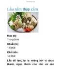 Lẩu nấm thập cẩm