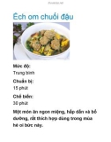 Ếch om chuối đậu