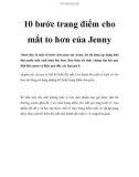 10 bước trang điểm cho mắt to hơn của Jenny