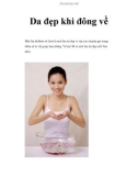 Da đẹp khi đông về