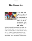 Tín đồ mua sắm