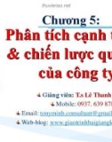 Bài giảng Marketing quốc tế: Chương 5 - TS. Lê Thanh Minh