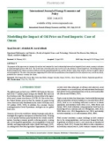 Modelling the impact of oil price on food imports: Case of oman