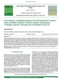 Does energy consumption impact the environment? Evidence from Australia using the jj bayer-hanck cointegration technique and the autoregressive distributed lag test