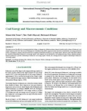 Coal energy and macroeconomic conditions