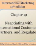 Lecture International marketing (15/e): Chapter 19 - Cateora, Gilly, Graham