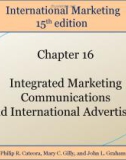 Lecture International marketing (15/e): Chapter 16 - Cateora, Gilly, Graham