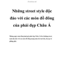 Những street style độc đáo với các món đồ đông của phái đẹp Châu Á