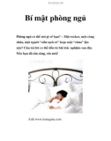 Bí mật phòng ngủ