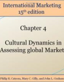 Lecture International marketing (15/e): Chapter 4 - Cateora, Gilly, Graham