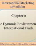 Lecture International marketing (15/e): Chapter 2 - Cateora, Gilly, Graham