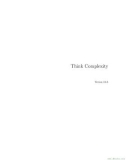 Ebook Think complexity (Version 2.6.3): Part 1