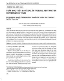 Toán học thời 4.0 và dự án 'Formal Abstract in Mathematics' (FAB)