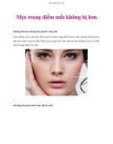 Mẹo trang điểm mắt không bị lem