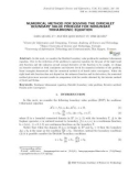 Numerical method for solving the dirichlet boundary value problem for nonlinear triharmonic equation