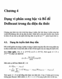 Giáo trình Mở đầu về giải tích phức trong không gian Banach: Phần 2