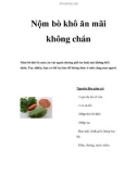 Nộm bò khô ăn mãi không chán