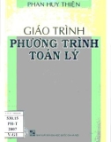 Giáo trình Phương trình toán lý: Phần 1