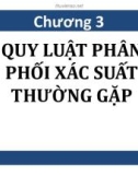 Bài giảng Lý thuyết Xác suất và Thống kê: Chương 3 - Nguyễn Văn Tiến